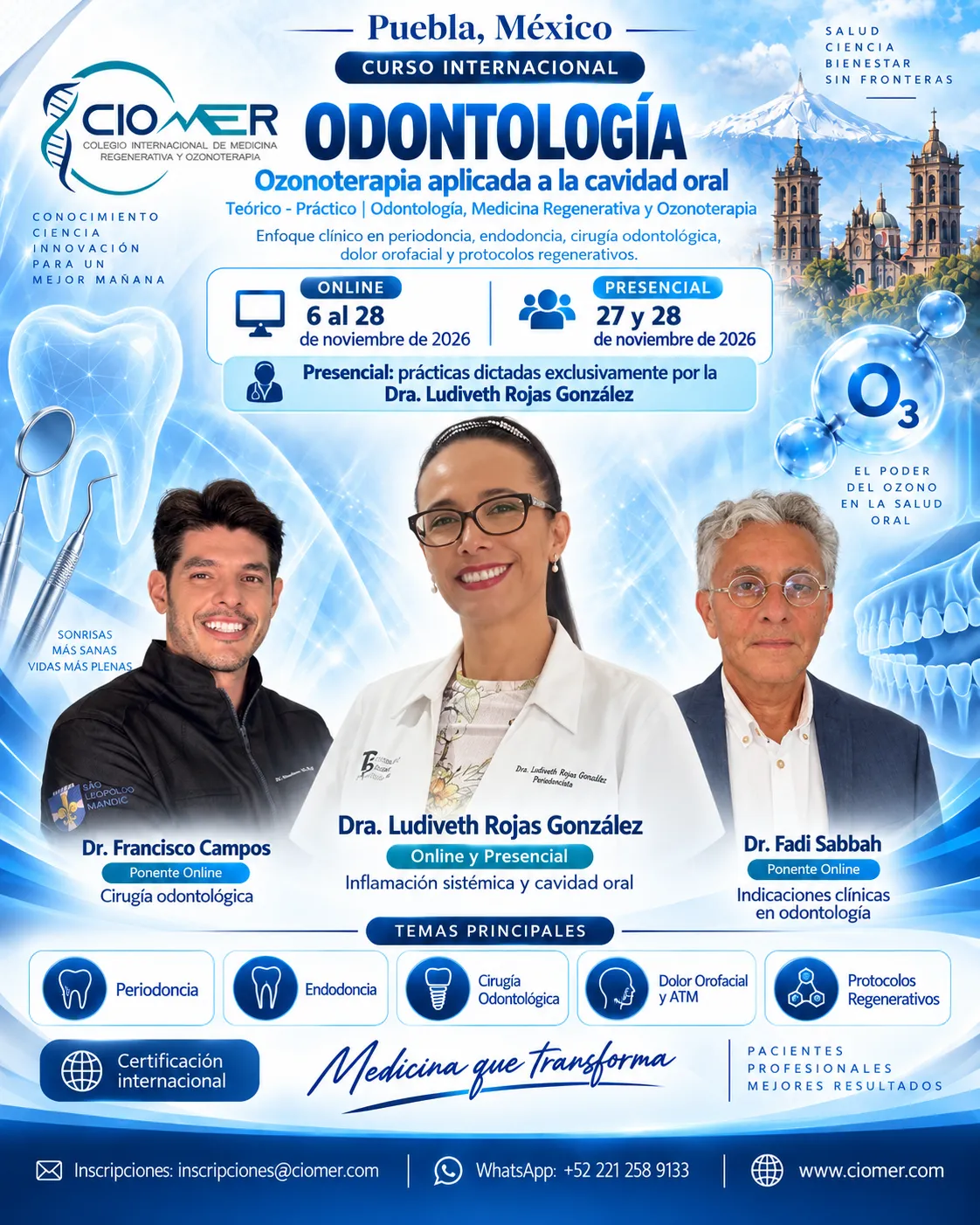 Curso Internacional de Ozonoterapia en Odontología